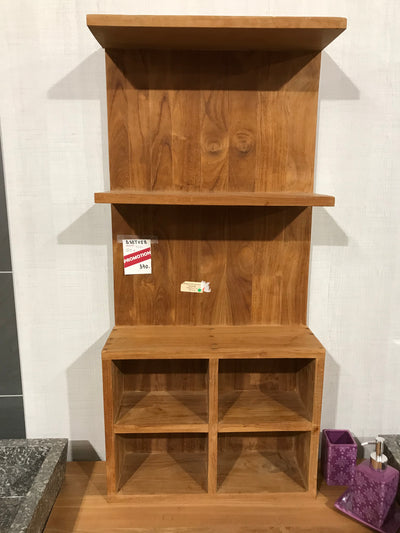 Etagère murale teck