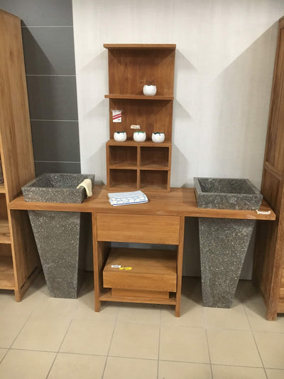 Meuble salle de bain avec vasque